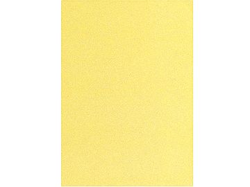 Glitrovaný papír PASTEL 200g - žlutý