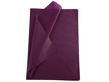 Hedvábný papír 50x70cm 25ks - fialový, lilkový