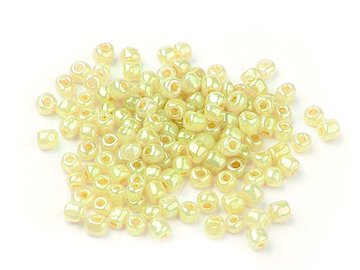 Korálky Rokajl 2mm 20g - perleťové žluté