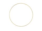 Kovový kruh - základ na věnec/lapač snů 30cm - zlatý