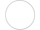 Kovový kruh - základ na věnec/lapač snů 60cm - černý