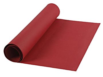 Kožený papír na šití 1m - červený