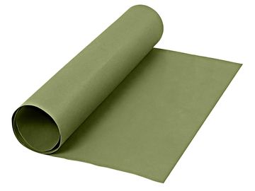 Kožený papír na šití 1m - olivový