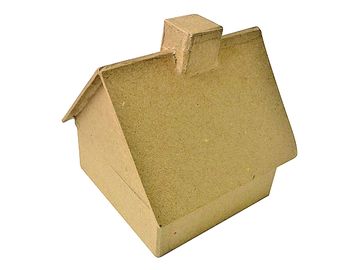 Krabička domeček z Papír-mâché