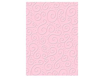 Kreativní papír MILANO embosovaný A4 220g - růžový