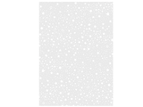 Kreativní pauzovací papír 115g A4 - bílé hvězdy