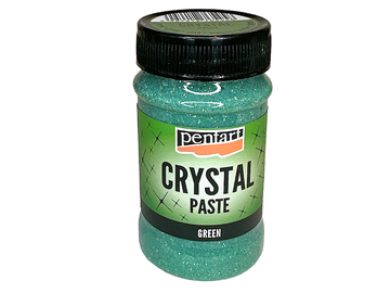 Krystalová pasta se třpytkami PENTART 100ml - zelená