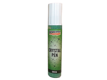 Krystalové pero PENTART 30ml - zelené