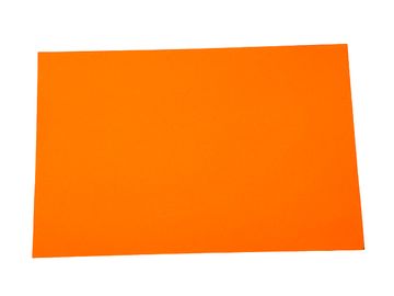 Mechová guma 2mm 20x30cm - jasná oranžová