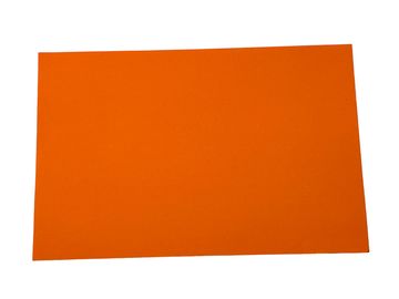 Mechová guma 2mm 20x30cm - mandarinková oranžová