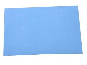 Mechová guma 2mm 20x30cm - světle modrá