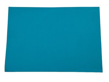 Mechová guma 2mm 20x30cm - tyrkysová modrá