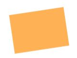 Mechová guma MOOSGUMMI - 2mm - světle oranžová
