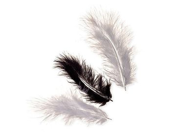 Marabu peříčka - 15ks - černé