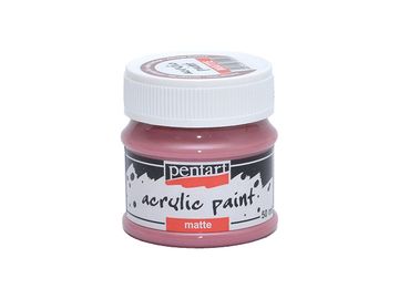 Matná akrylová barva Pentart - 50ml - vintage fialová