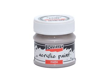 Matná akrylová barva Pentart - 50ml - vintage šedá