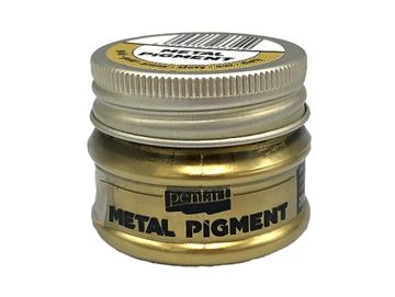 Metalický pigmentový prášek PENTART 8g - zlatý