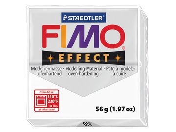 Modelovací hmota FIMO Effect 57g - průhledná bílá