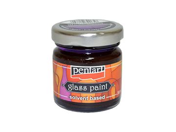 Nevypalovací barva na sklo PENTART 30ml - fialková