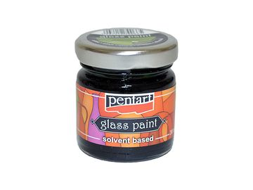 Nevypalovací barva na sklo PENTART 30ml - olivová