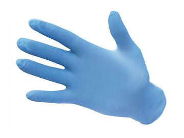Nitrilová rukavice modrá - velikost L