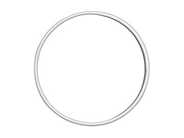 Ocelový základ kruh na věnec/lapač snů - 10cm
