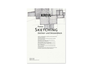 Papíry na sketching KREUL A5 120g 20ks - bílé