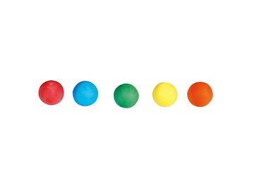 Papírové (vatové) kuličky barevné - 20mm 20ks