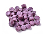 Pečetní vosk granule 20ks - perleťový fialový