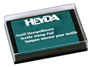 Razítková poduška na textil HEYDA - tyrkysová