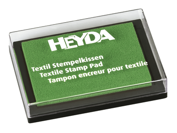 Razítková poduška na textil HEYDA - zelená