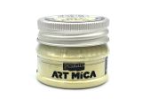 Perleťový minerální prášek Art Mica PENTART 9g - žlutý