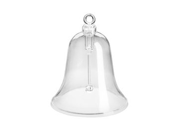 Plastový akrylový zvonek - 7,5cm