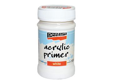 Podkladová základní akrylová barva PENTART 100ml - bílá