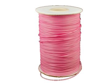 Polyesterová povoskovaná šňůrka 1,5mm - baby růžová