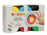 Prstové barvy PRIMO - sada 6x50ml