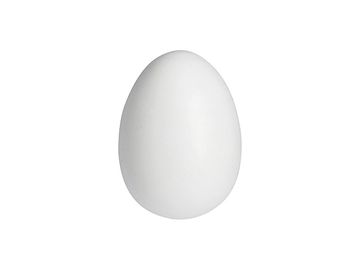 Plastové vejce 6cm - bílé