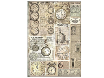 Rýžový papír A4 - Brocante Antiques clocks