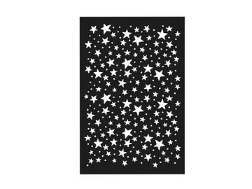 Šablona ISATIS 10x15cm - mini hvězdičky