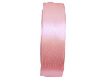 Saténová stuha 25mm - pastelová růžová