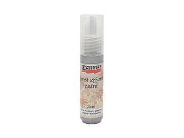 Satinovací frost efekt barva PENTART - stříbrná - 20 ml