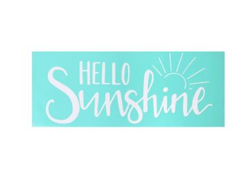 Sítotisková šablona 27,5x11cm - Hello Sunshine