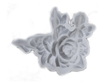 Silikonová flexibilní forma 11cm - Home Deco - růže