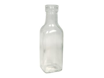 Skleněná láhev/váza 16cm