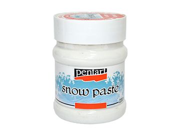 Strukturovací pasta PENTART hrubozrnná - sněhová pasta - 230 ml