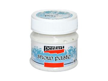 Strukturovací pasta PENTART hrubozrnná - sněhová pasta - 50 ml