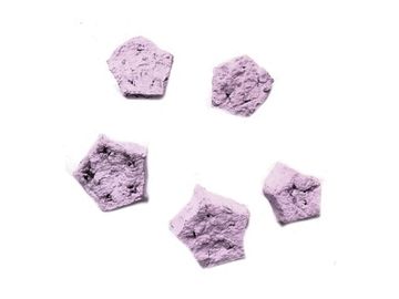 Sušený plod - Mahagon plátky - pastelové fialové