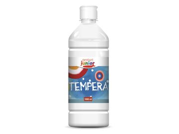Temperová barva PENTART JUNIOR 1000ml - bílá