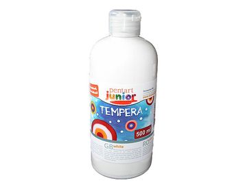 Temperová barva PENTART JUNIOR 500ml - bílá