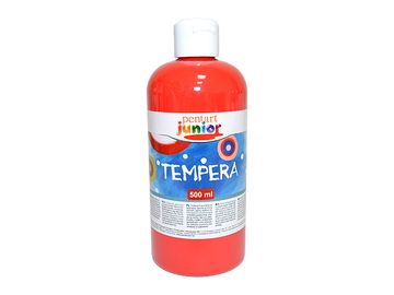 Temperová barva PENTART JUNIOR 500ml - červená